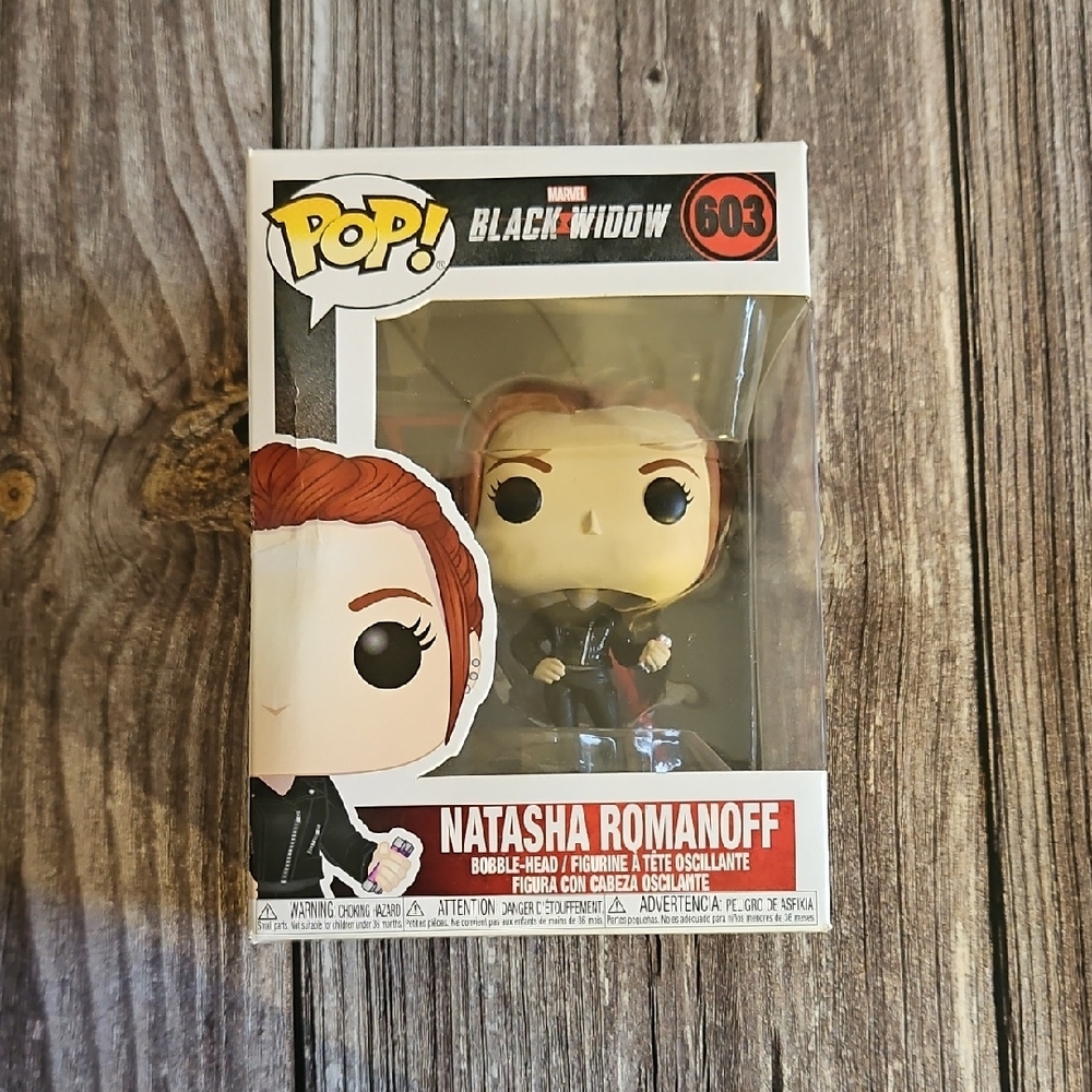 Funko Pop! Natasha Romanoff Bobble-head Figure